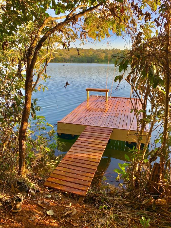 Chale Com Jacuzzi Vista Do Lago Alexania Zewnętrze zdjęcie