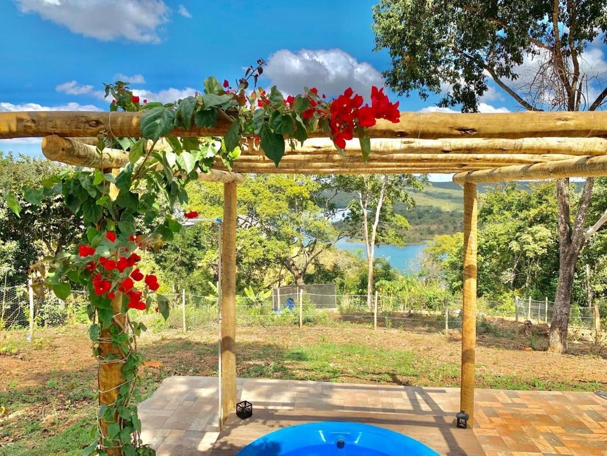 Chale Com Jacuzzi Vista Do Lago Alexania Zewnętrze zdjęcie